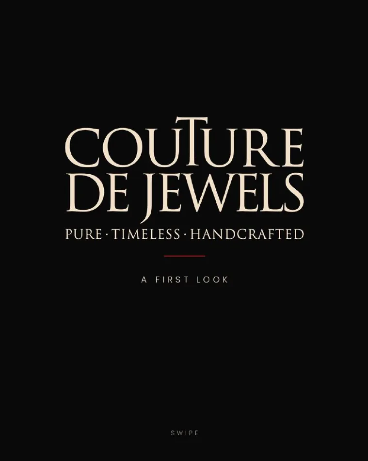 Couture de Jewels logo: Pure, timeless, handcrafted
