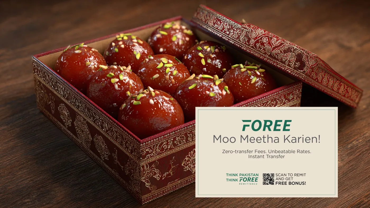 Foree mithai box activation: Moo Meetha Karien