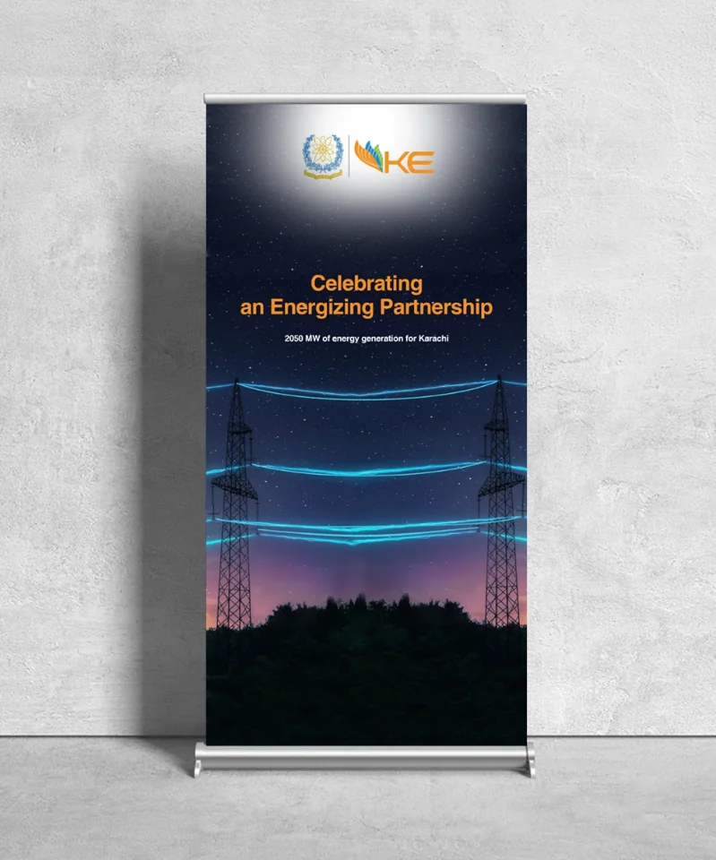 Standee: Celebrating an energizing partnership